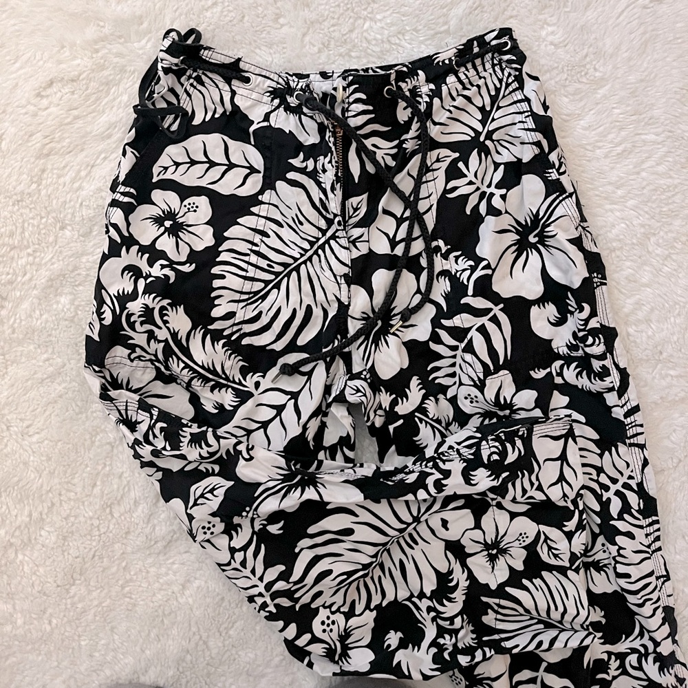 Hawaiian Print Ralph Lauren Capris